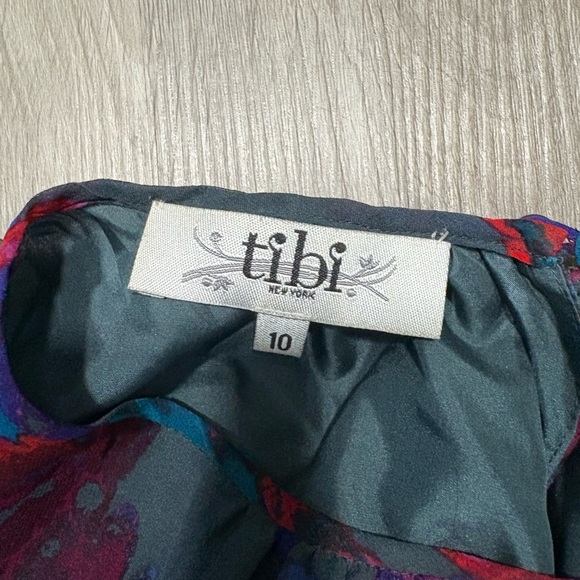 Tibi Multicolor Abstract Maxi Dress - Picture 2 of 8